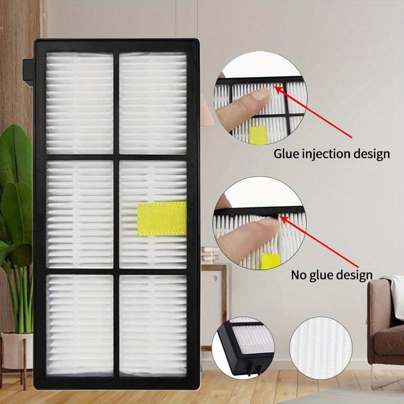 Robot changyutgichlar uchun 12 ta HEPA filtrlari, 800 va 900 seriyali mos keladi