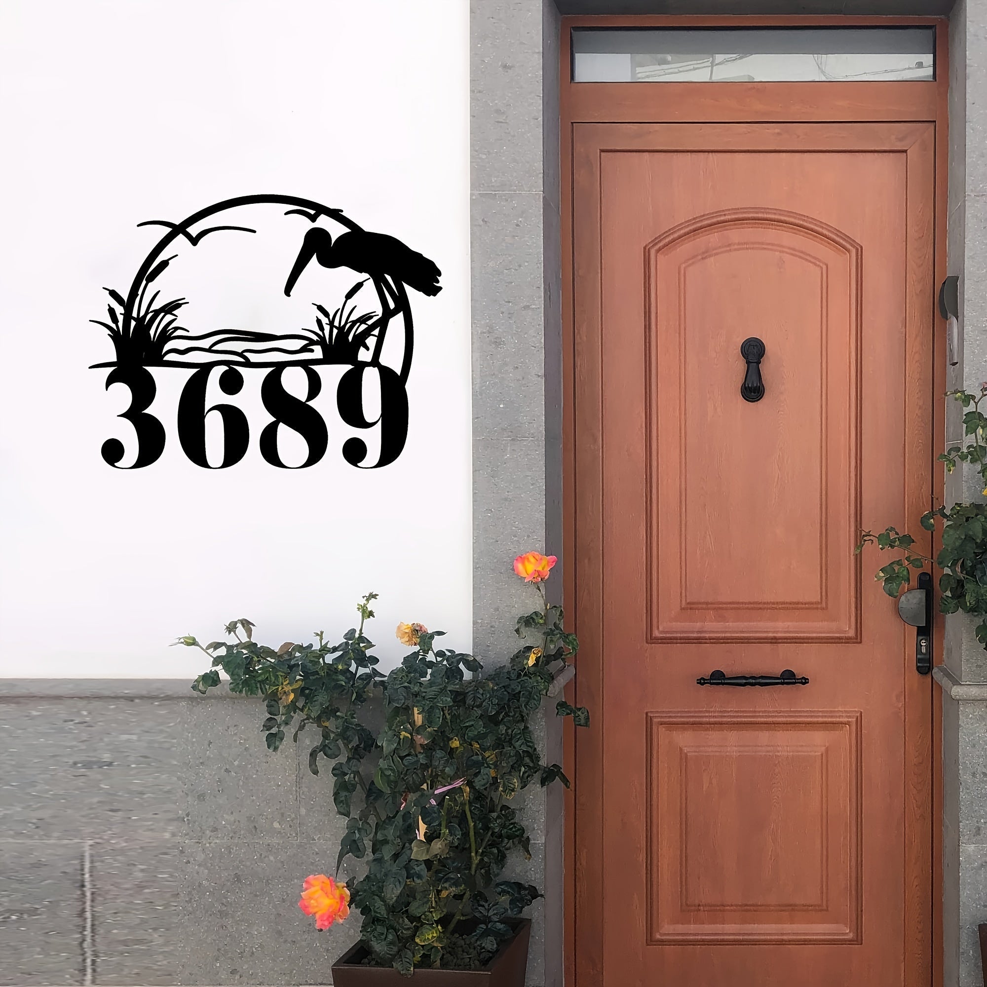 Customizable Baby Birth Announcement Yard Sign Durable Metal Outdoor Decor