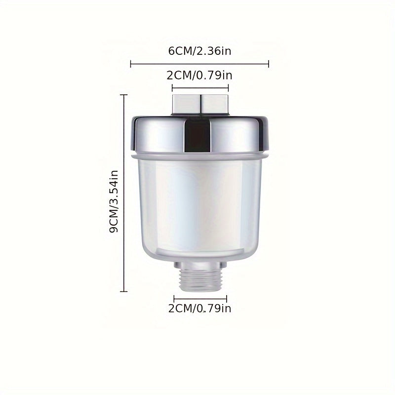 Filtro de cabezal de ducha para purificación y calefacción del agua del grifo