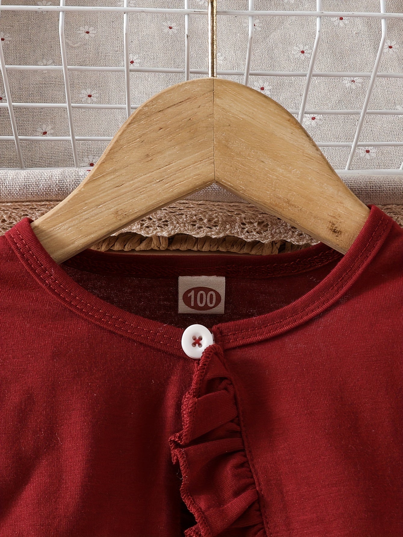 Girls' Floral Lace Jacket and Sleeveless Dress Set for Outdoor Wear