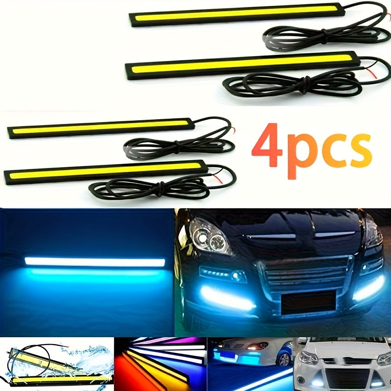 Luces de tira LED COB universales para coches y motocicletas 16.99cm 12V