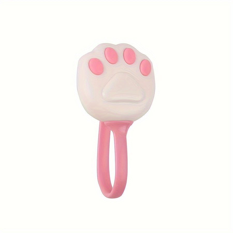 Cartoon Cat Paw Quilt Holder Anti-Slip Bedding Clips No Mark Adhesive for Duvet Covers