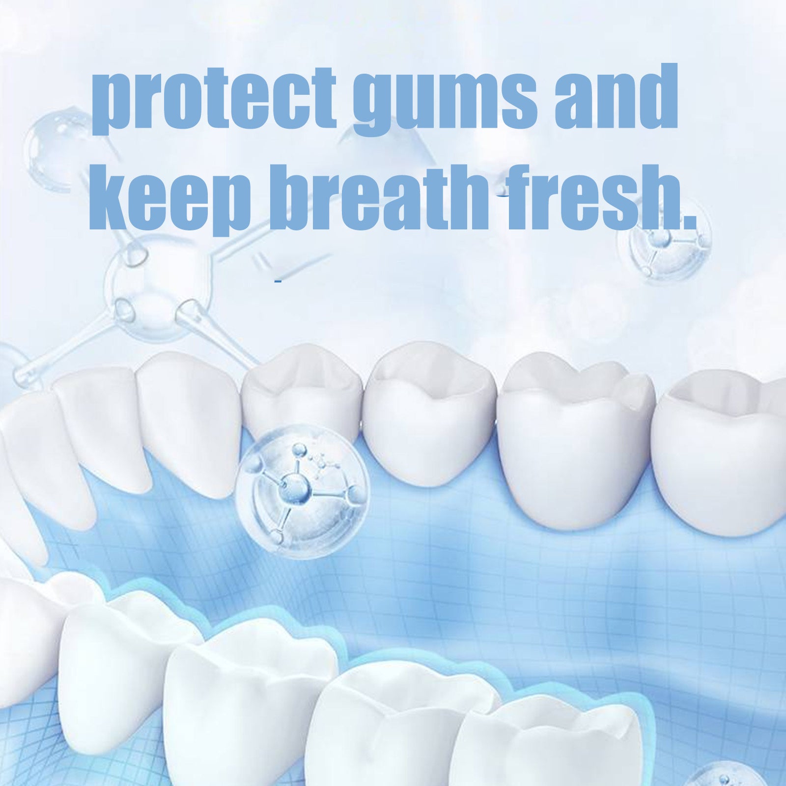 Pasta de dientes blanqueadora con hidroxiapatita, menta, limpieza profunda, aliento fresco