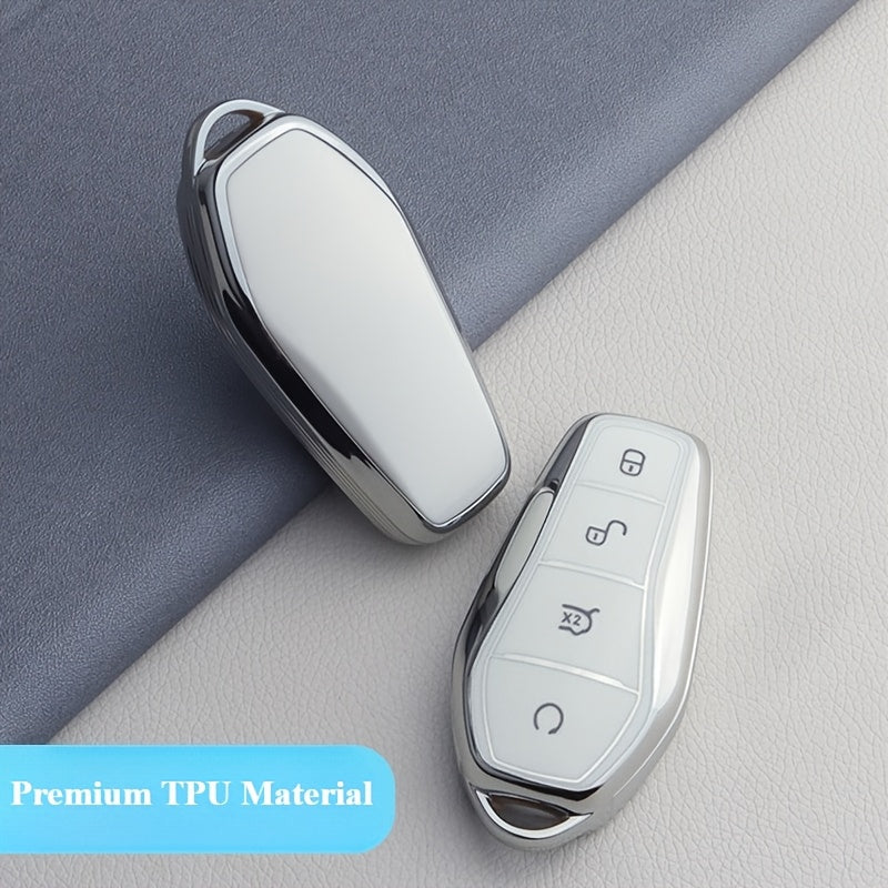 1 шт. прочный чехол-кейс для автомобильного ключа TPU для EV с защитой от падений и износостойкостью