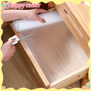 Clear Washable EVA Fridge Shelf Mat - Transparent Drawer Liner Reusable