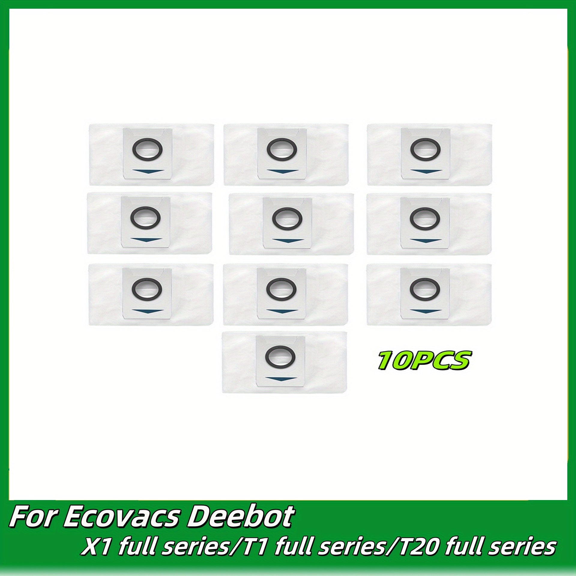 Ecovacs Deebot changyutgich aksessuarlari T20 pro/T10 OMNI/TURBO changyutgich sumkasi muhrini mos keladi.