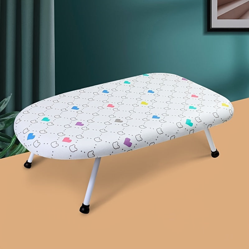 Large Folding Ironing Board with Drying Rack, Space-Saving, No Electricity