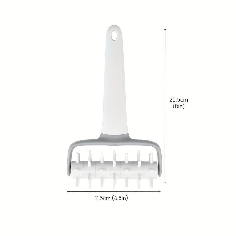 Докер для пиццы - Устранитель пузырьков и ролик - Отлично подходит для выпечки и кухонных инструментов