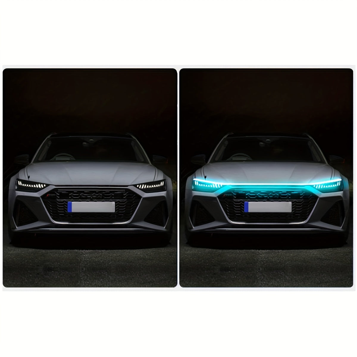 Barra de luz para capó de coche de 12V universal de 180cm flexible LED para coches, SUVs, camiones