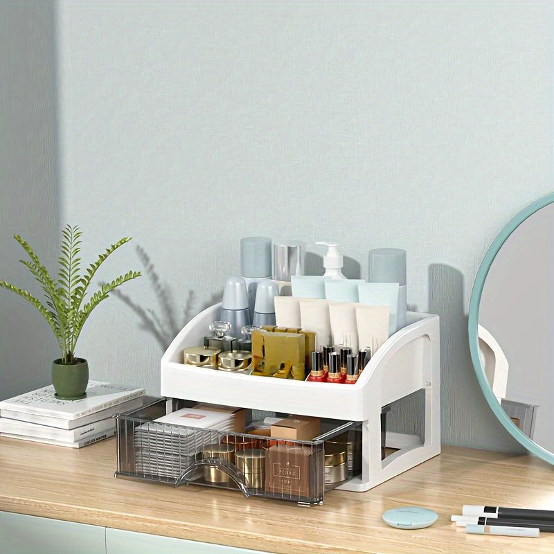 Plastic Drawer Organizer for Cosmetics Jewelry Stationery Office Supplies