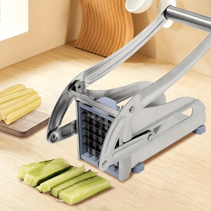 Durable Stainless Steel French Fry Cutter for Vegetables and Potatoes