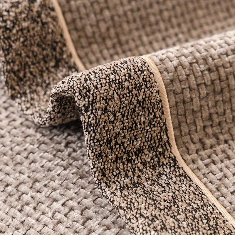 Чехол на диван из полиэстера противоскользящий, безопасный для домашних животных, моющийся в машине, подходит для различных размеров мебели