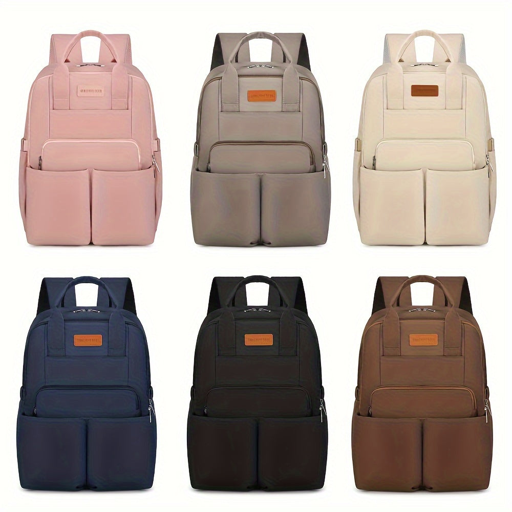 Waterproof Diaper Backpack for Boys and Girls with Multiple Pockets and Durable Polyester