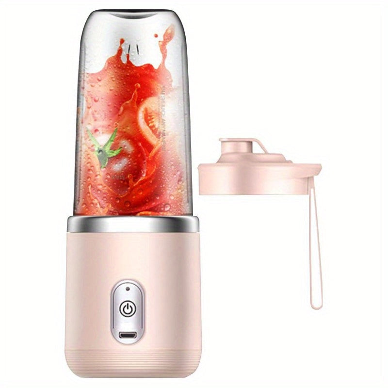 Portable Mini Blender Cup USB Rechargeable for Smoothies and Shakes