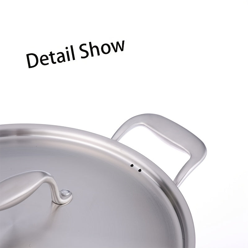 28 см стерлингдан тўғрилган идиш, қопқоғи билан, шўрва, шўрва ва сослар учун