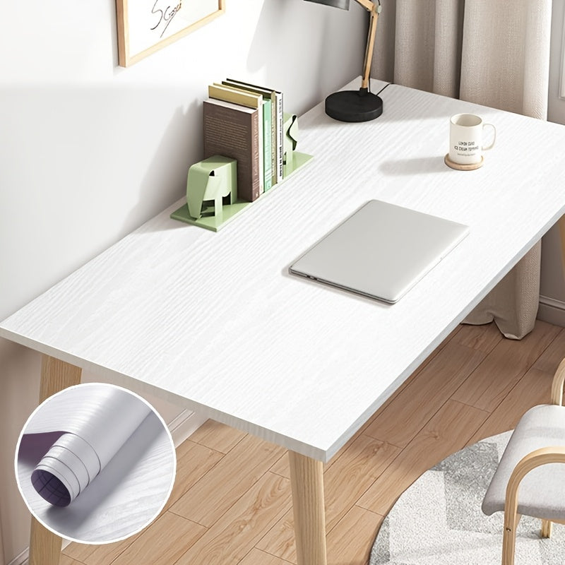 Rustic Black Wood Grain Contact Paper Removable Self-Adhesive for Kitchen Cabinets