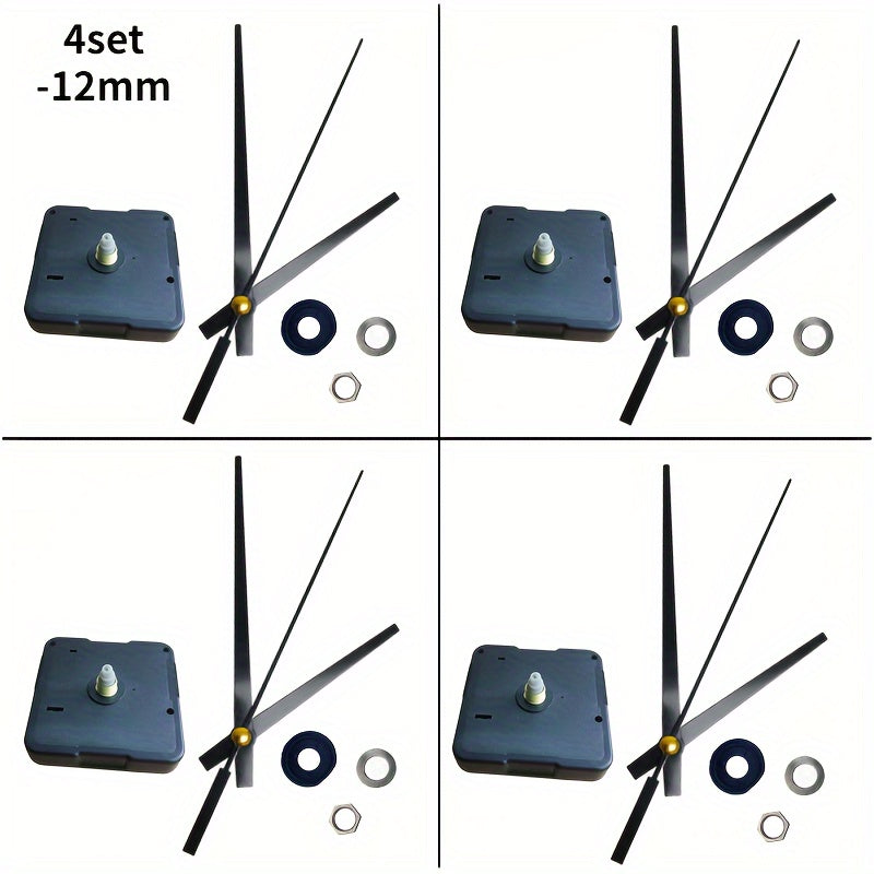 Set of 8 Cross Stitch Movement and Hands for DIY Clock Repair