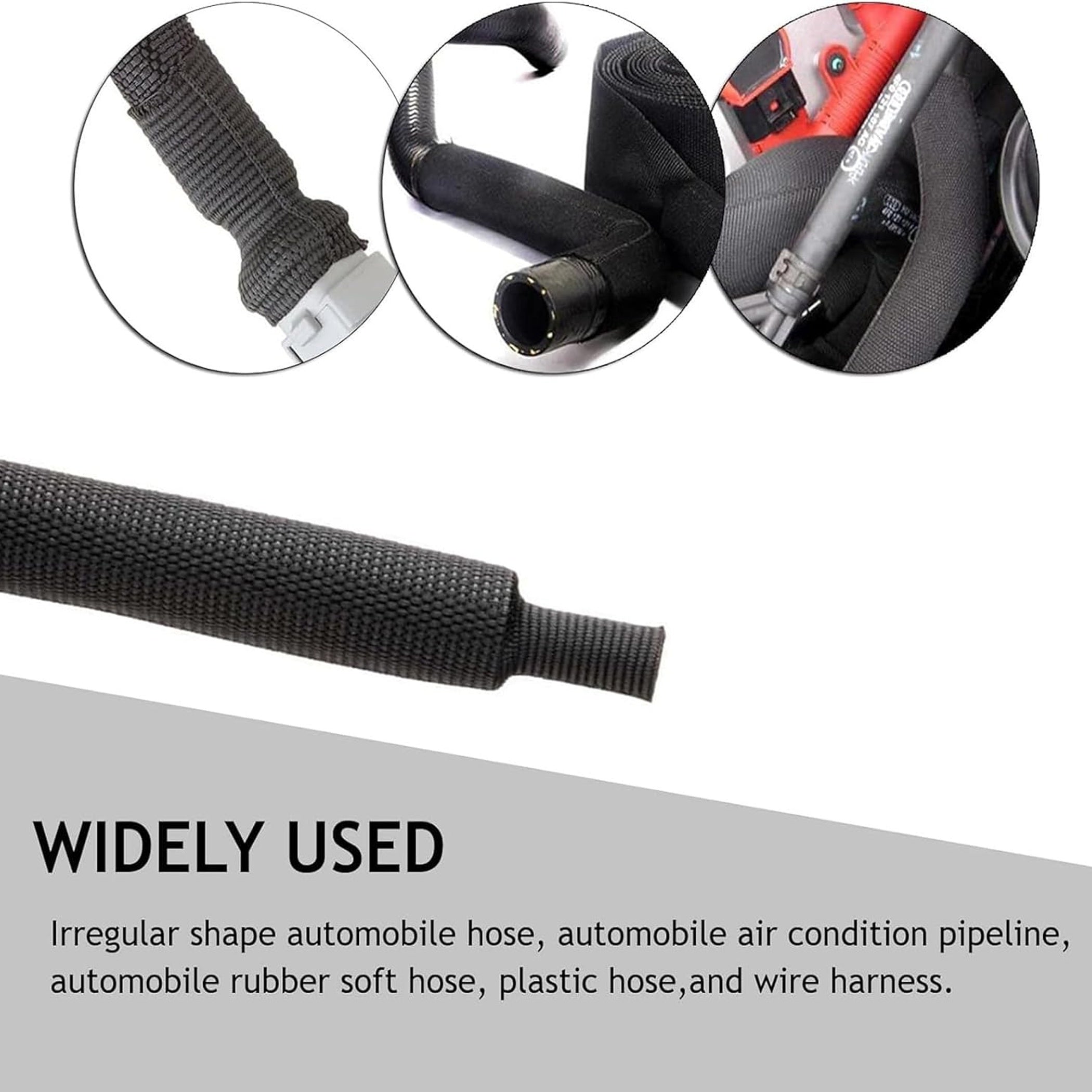 Труба для тепловой усадки длиной 3 метра, 13-50 мм, кабельный рукав, изолированная обмотка провода