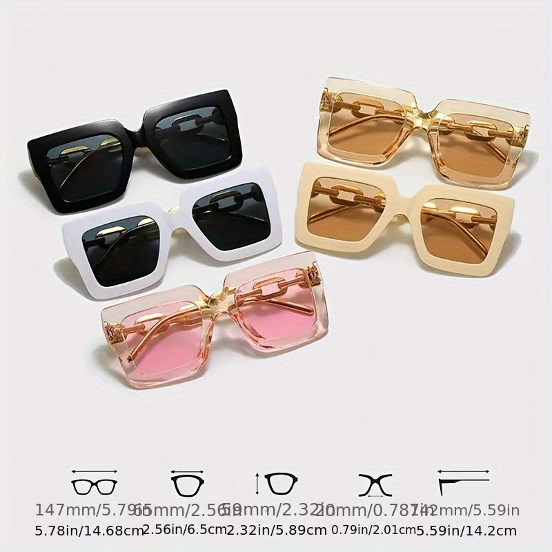 Огромные женские модные очки с большими квадратными оправами для пляжа и путешествий