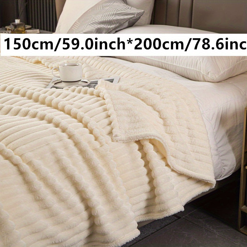 Faux Fur Bed Blanket for Pets Soft Warm Cozy Bed Cover