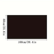 Yumshoq va pufak polyester shag maydon gilami yashash xonasi va yotoqxona uchun mos. Ushbu yumshoq pol matosi tozalash oson, lekin faqat quruq tozalash kerak. Ichki foydalanish uchun ideal, o'lchami 60 x 100 sm.