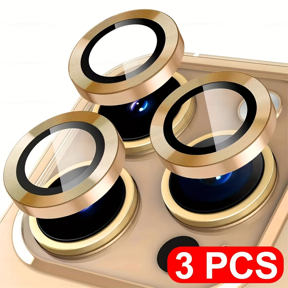 Металлический защитный фильтр для камеры для моделей iPhone, включая Pro Max, Mini и Plus