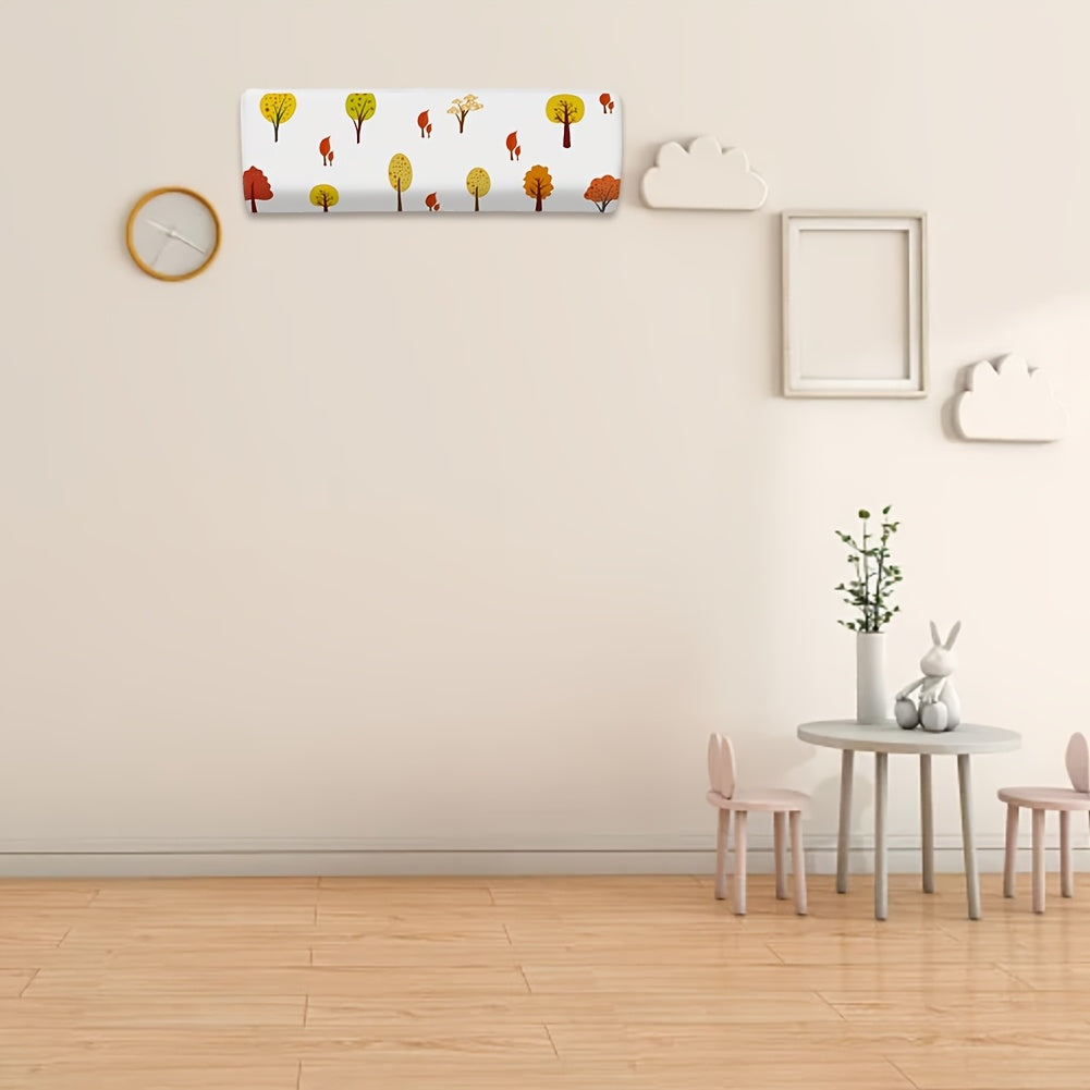 Добавьте немного скандинавского стиля в вашу гостиную или спальню с помощью этого пластикового чехла для кондиционера. Защитите свой блок от пыли и мусора без необходимости в электричестве, добавив современную эстетику в декор вашего дома.