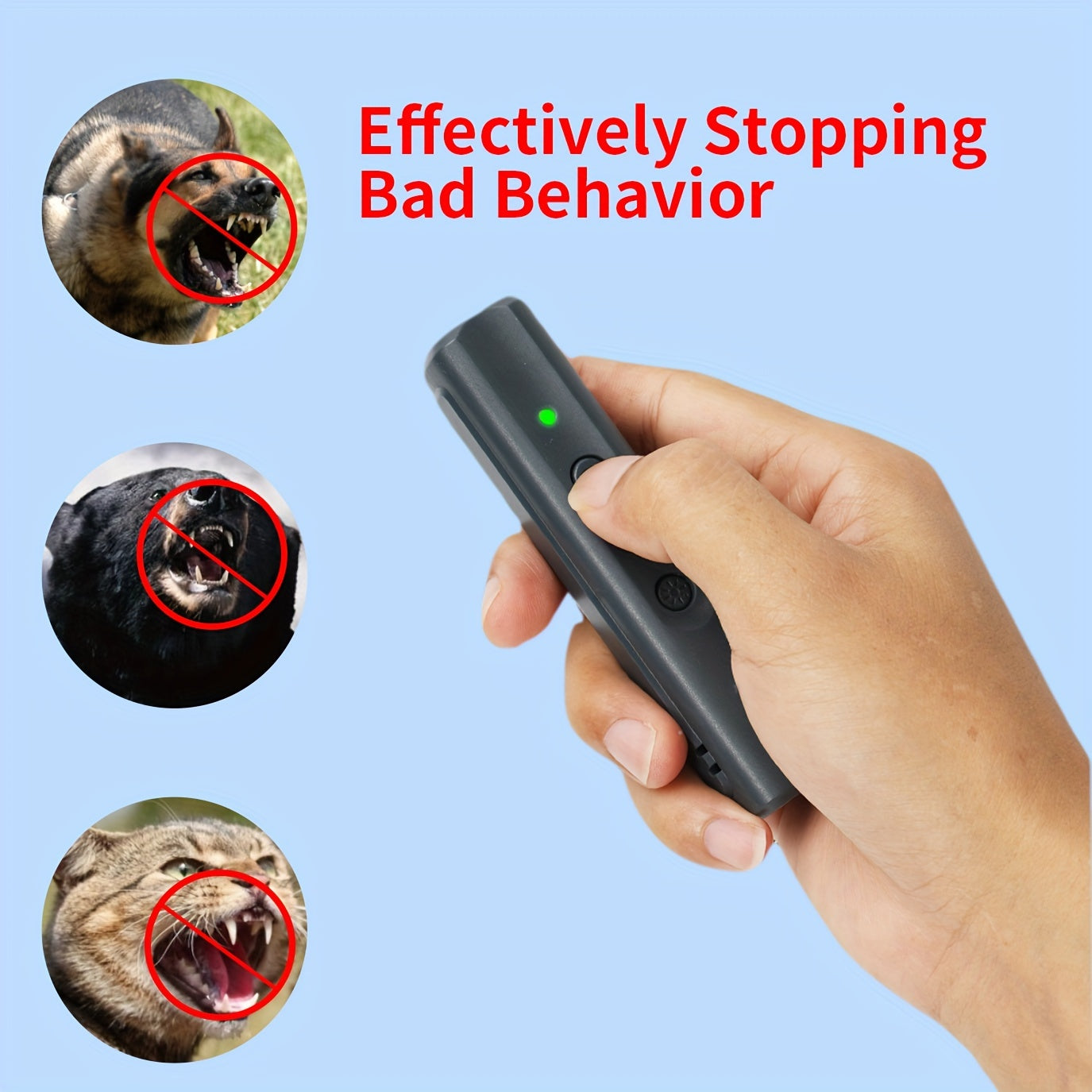 Portativ ultratovushli itlarni qochirish qurilmasi UV chiroq bilan