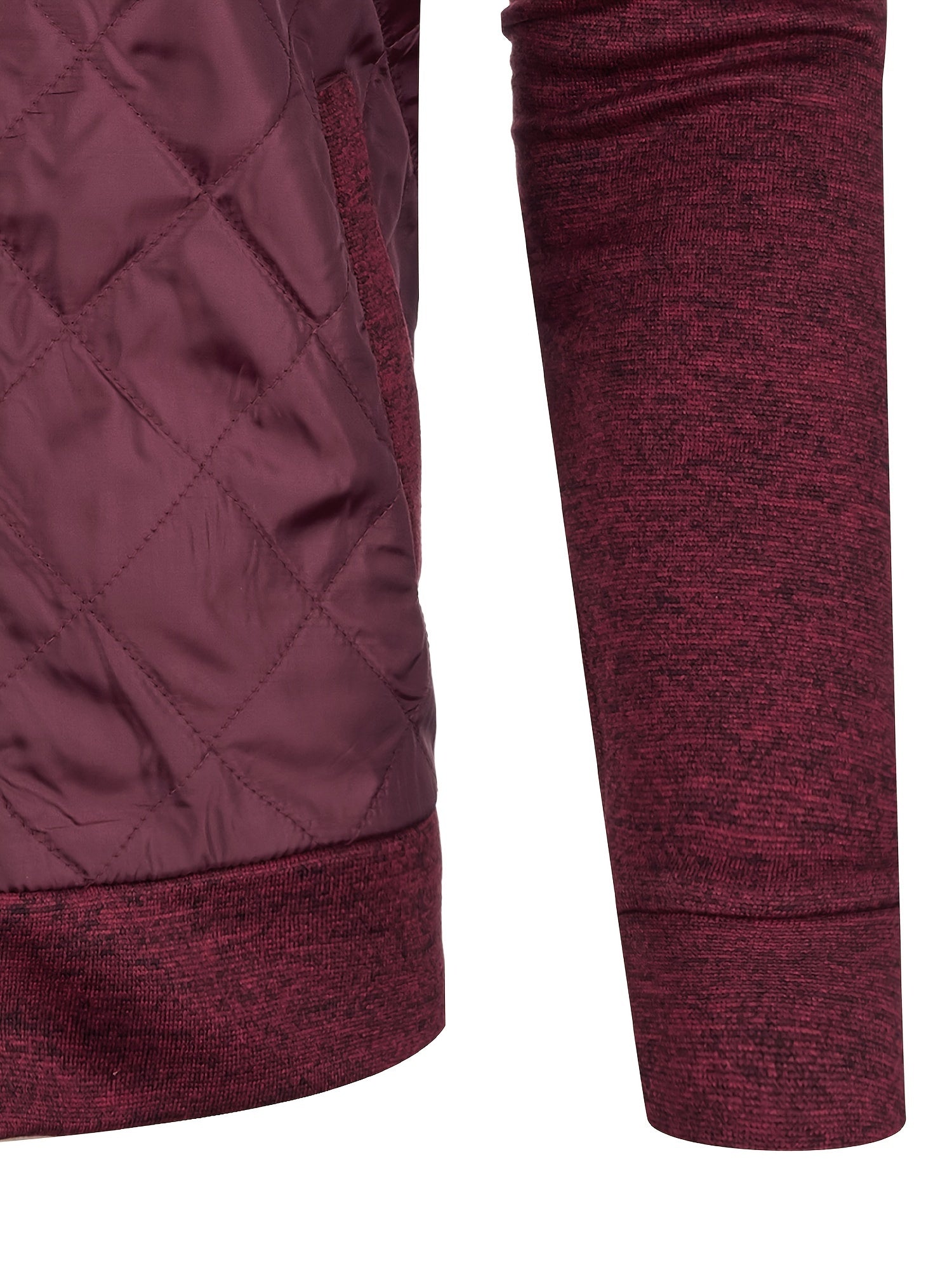 Men's Knit Cardigan Fall Winter Casual Zipper Stand Collar Regular Fit