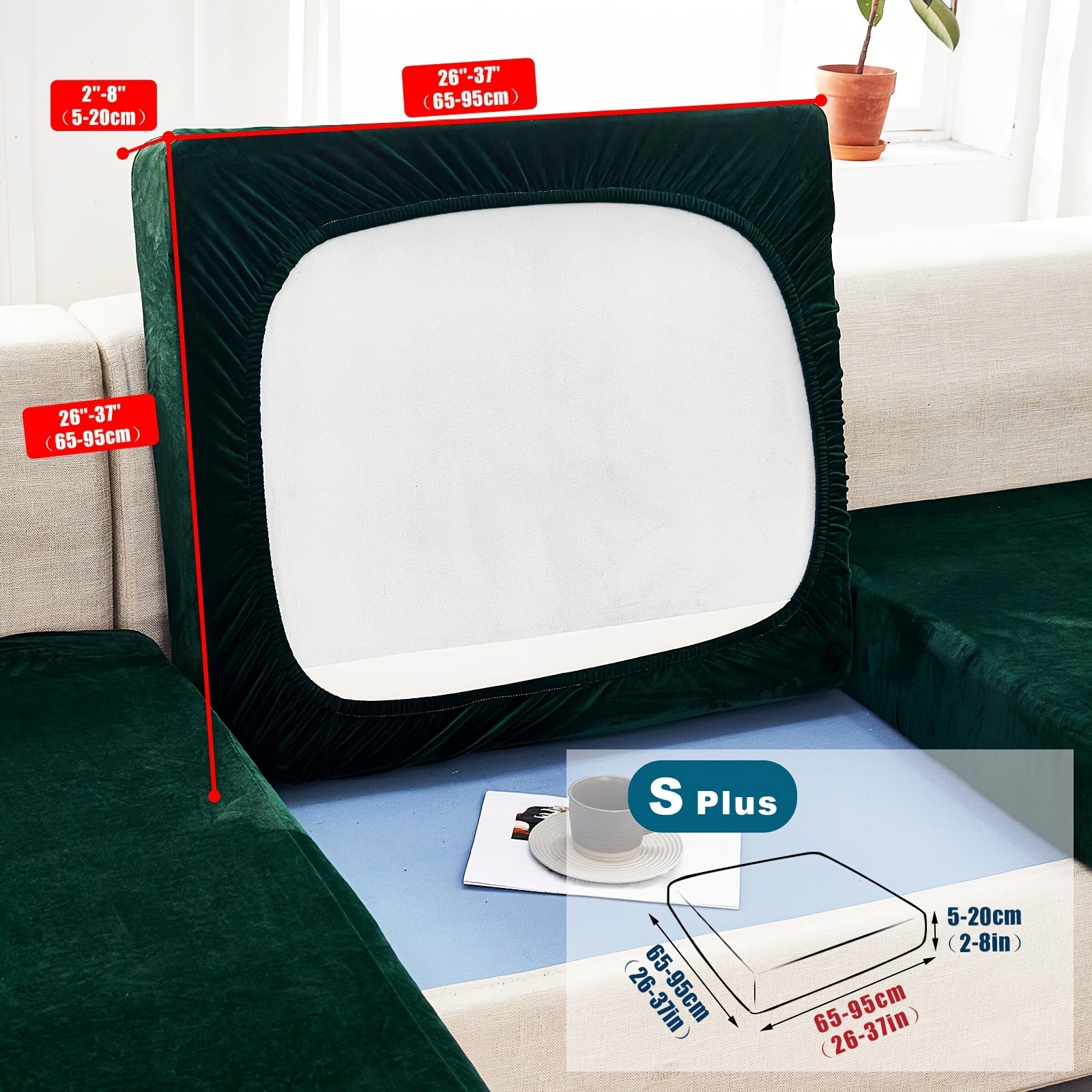 Велюровый чехол для дивана/подушки для домашних животных, пылезащитный и мягкий чехол для дивана для домашнего декора.