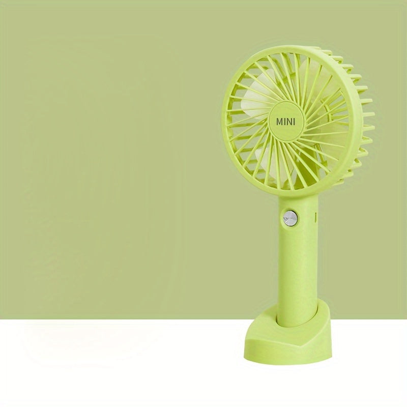Rechargeable Portable Handheld Fan with Wearable Design for Indoor Outdoor Use