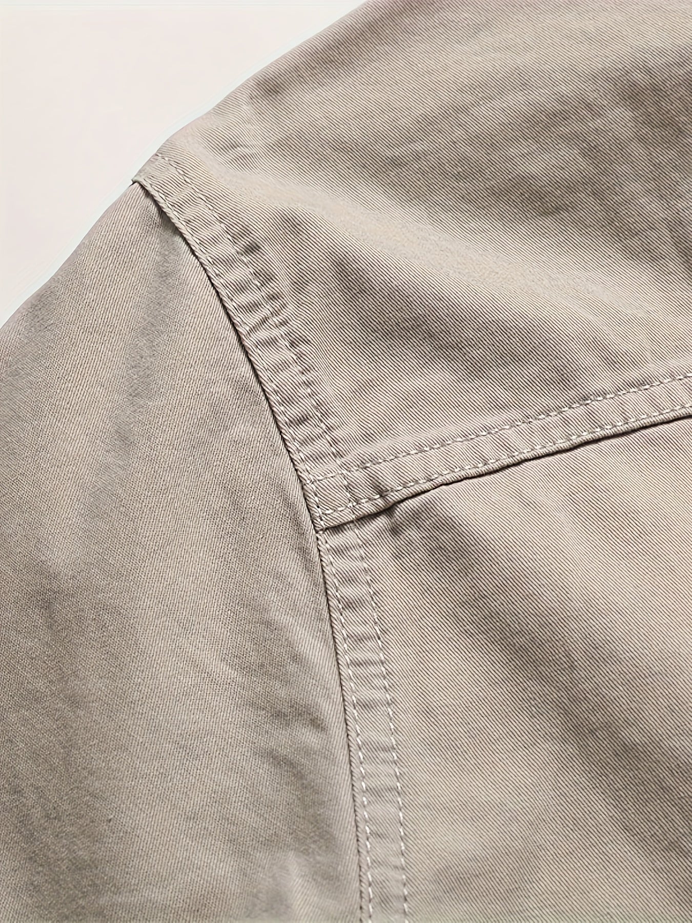 Мужская хлопковая рубашка с длинным рукавом для грузовых карманов для активного отдыха весной и осенью