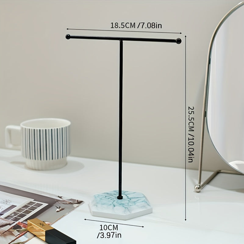 Держатель для украшений в скандинавском стиле для ожерелий, браслетов и серег, железный органайзер