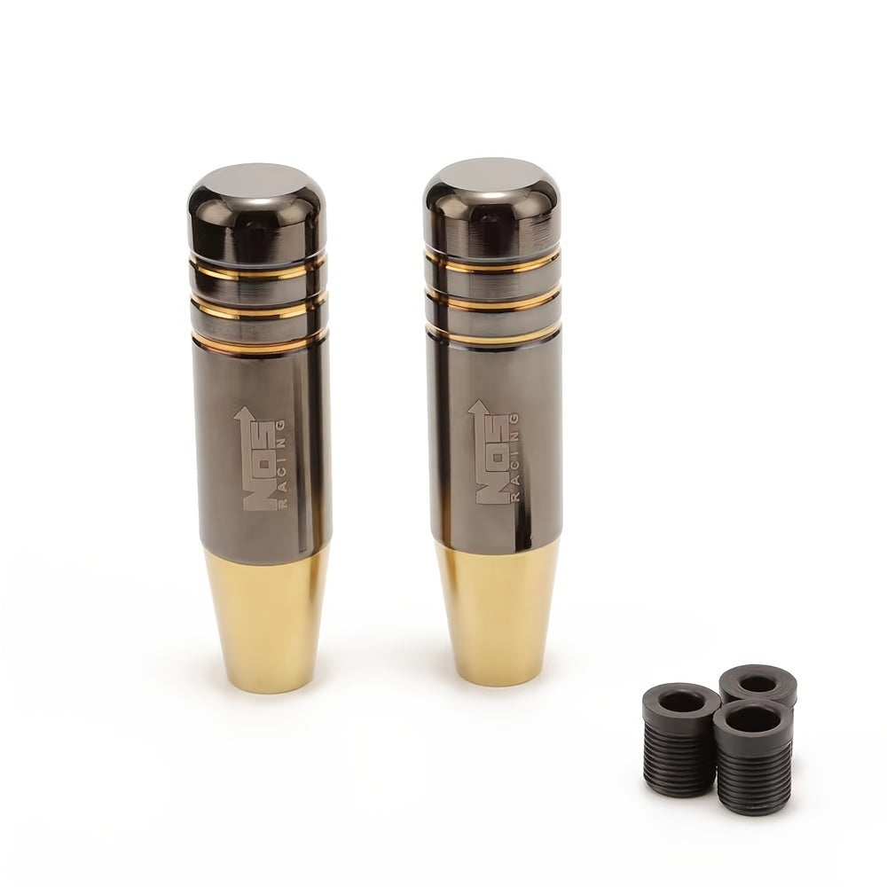 Universal Aluminum Alloy Gear Shift Knob 13cm Auto Manual Accessory