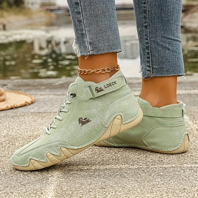 Ayollar uchun kundalik nafas oladigan tarmoq sport poyabzali, rezina taglik bilan