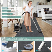 Qalin yuguruvchi gilam, yo'lni nishonlash va ko'rgazma ochilishlari uchun mukammal. Rojdestvo DIY loyihalari uchun yuvinish xonasi, koridor, oshxona va zinapoyalarda ideal. Mashinada yuvilishi mumkin va yog'och pollarda foydalanish uchun mo'ljallangan.