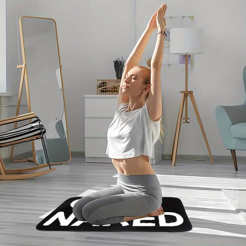 Anti-slipping orqa qismi bilan mikrotoʻlqinli vannaxonasi mato, yumshoq, mashina bilan yuviladigan, Get Naked dizayni