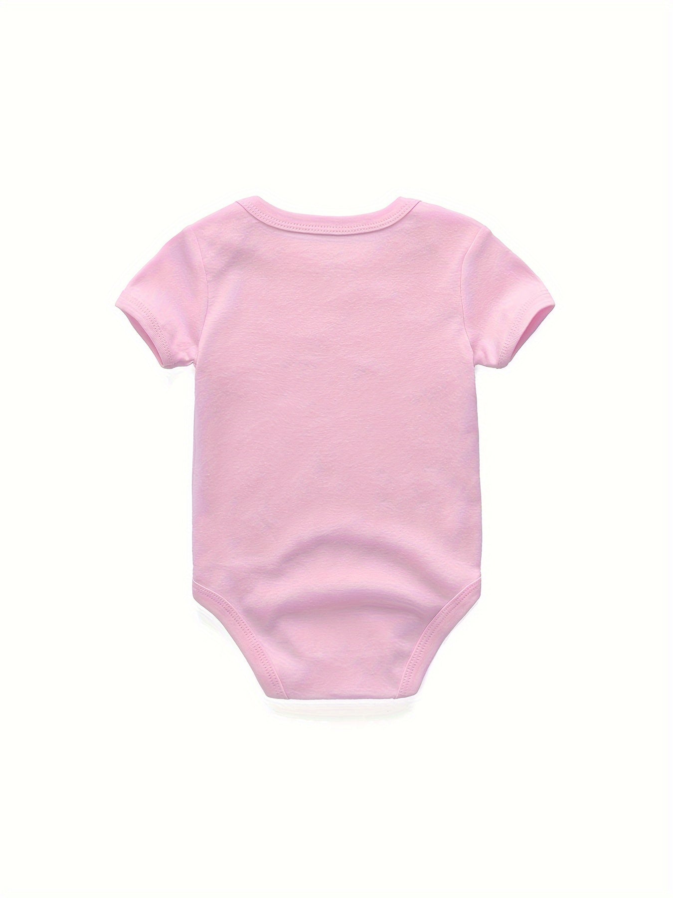 Baby Baby Bodysuits Set with Cartoon Rabbit and Star Pattern for 0-3 Years Old Summer Cotton Rompers