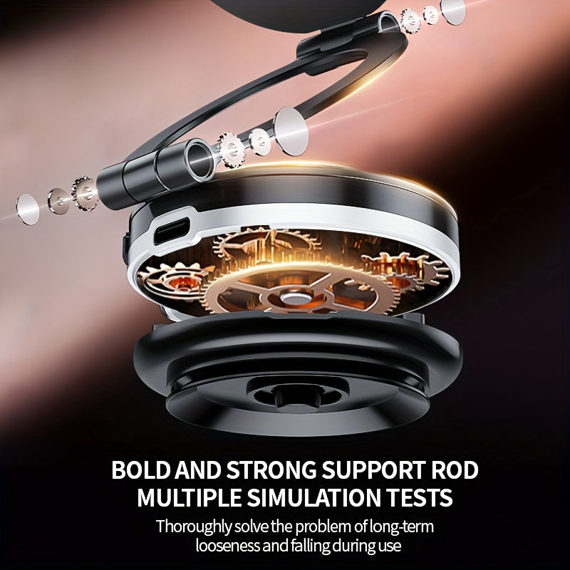 Magnitli avtomobil telefon uchun tutqich, iPhone uchun vakuum yopishqoq montaj