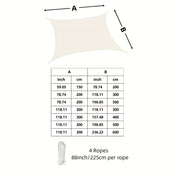 UV himoyasi quyosh soyasi 300D Oksford matosidan tayyorlangan, sovutish ta'siri bilan, mustahkam va nafas oladigan soyabon, patio, bog' va basseyn qirg'og'i uchun, suv o'tkazmaydigan emas, qora rangda.