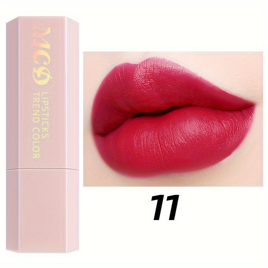 Women Long-Lasting Lipstick Set Moisturizing Waterproof Lip Gloss in Assorted Shades