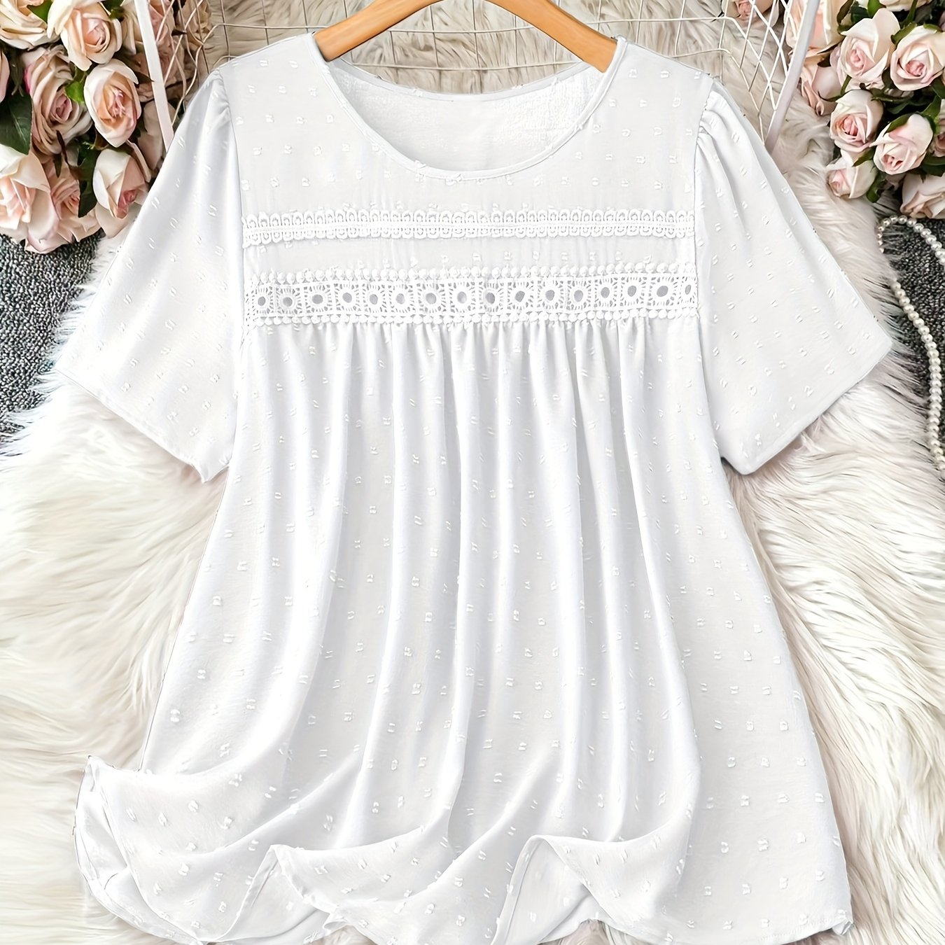 Plus o'lcham ayollar moda topi, kundalik, qulay, erkin fit