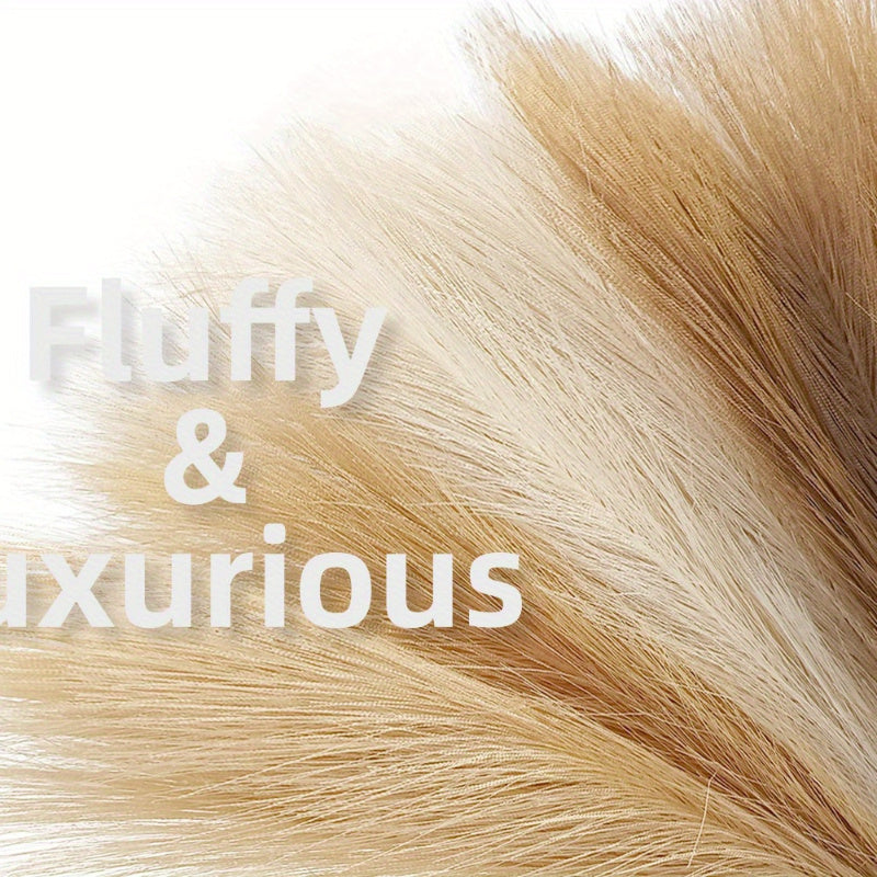 Artificial Reed Grass Decor Pack Fabric Material for Home Weddings Holidays