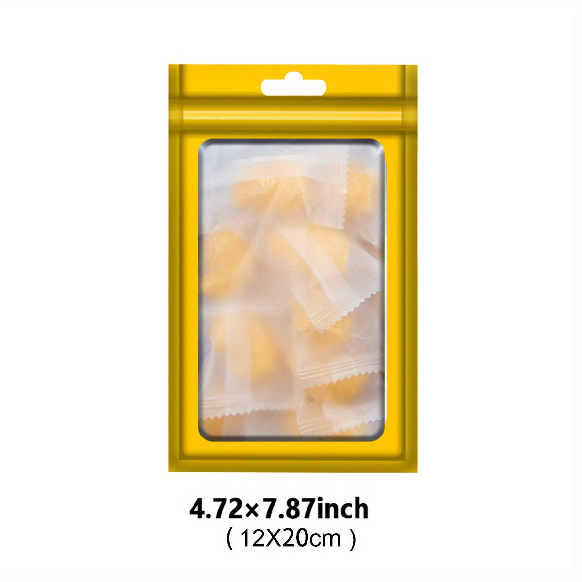 100 шт. голографических многоразовых герметичных пакетов для хранения продуктов с алюминиевой фольгой