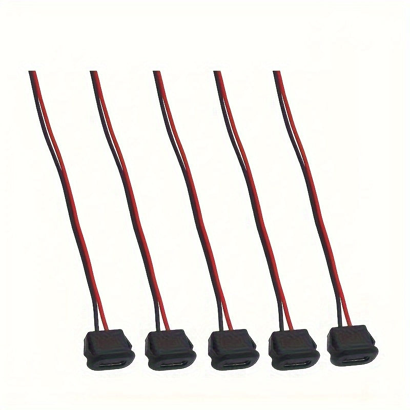 5/10 Pcs Type-C Female USB Connector Female Socket Fast Charging Adapter