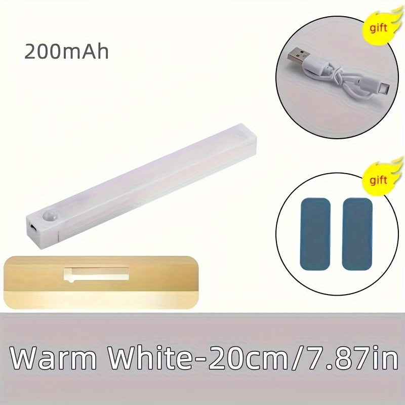 Wireless LED Cabinet Light with Magnetic Mount USB Rechargeable for Indoor Use