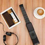 Electric Guitar with USB Charging, Portable Neck, White or Black