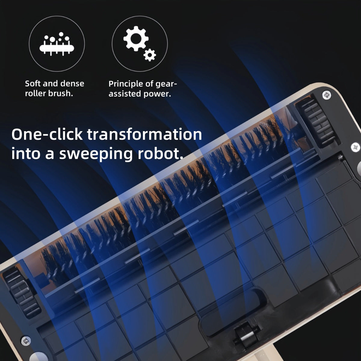 4-in-1 Handheld Spray Mop for Wet and Dry Floor Cleaning in Bedroom Bathroom Living Room