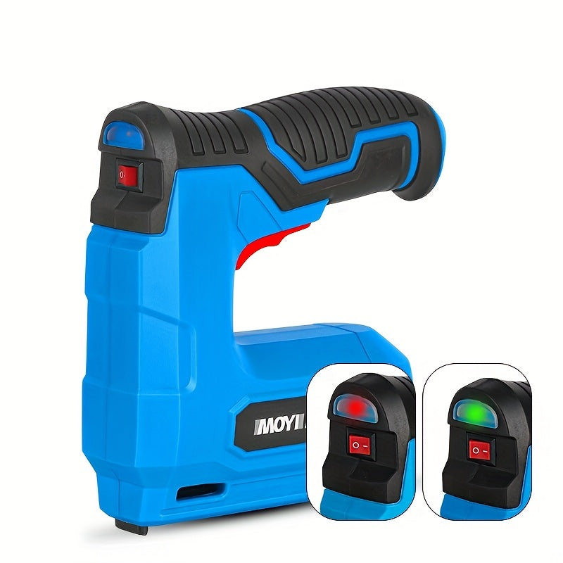 Cordless Lithium Battery Powered Nail Gun for Indoor Decoration and Woodworking