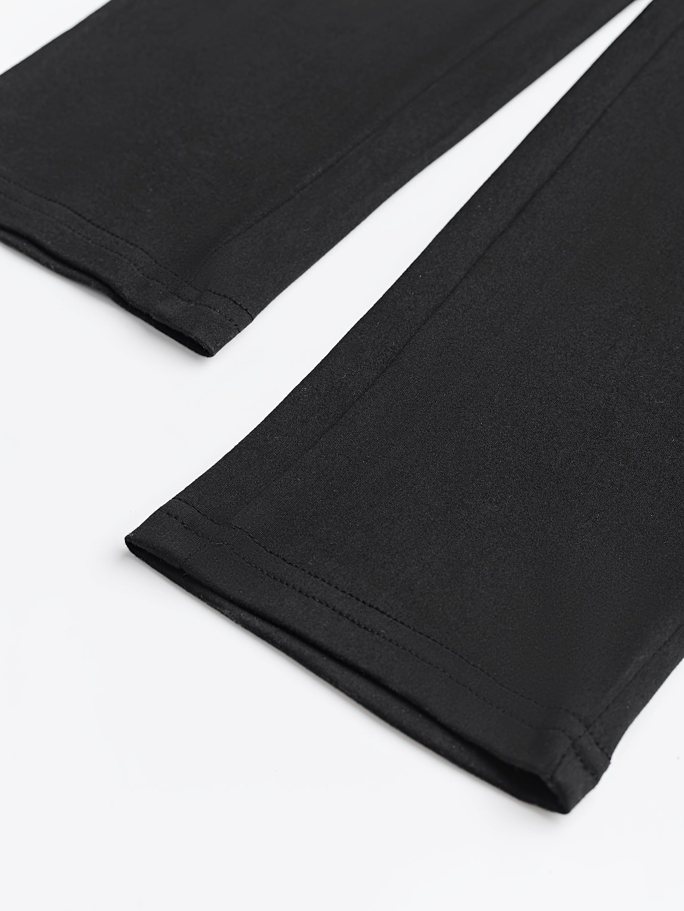 Women’s Plus Size 2-in-1 Skirt and Tights Knit Leggings Solid Color